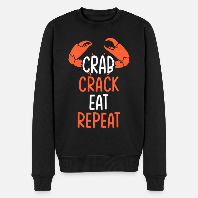 Dicton de crabe - Pull Premium bio Homme - noir