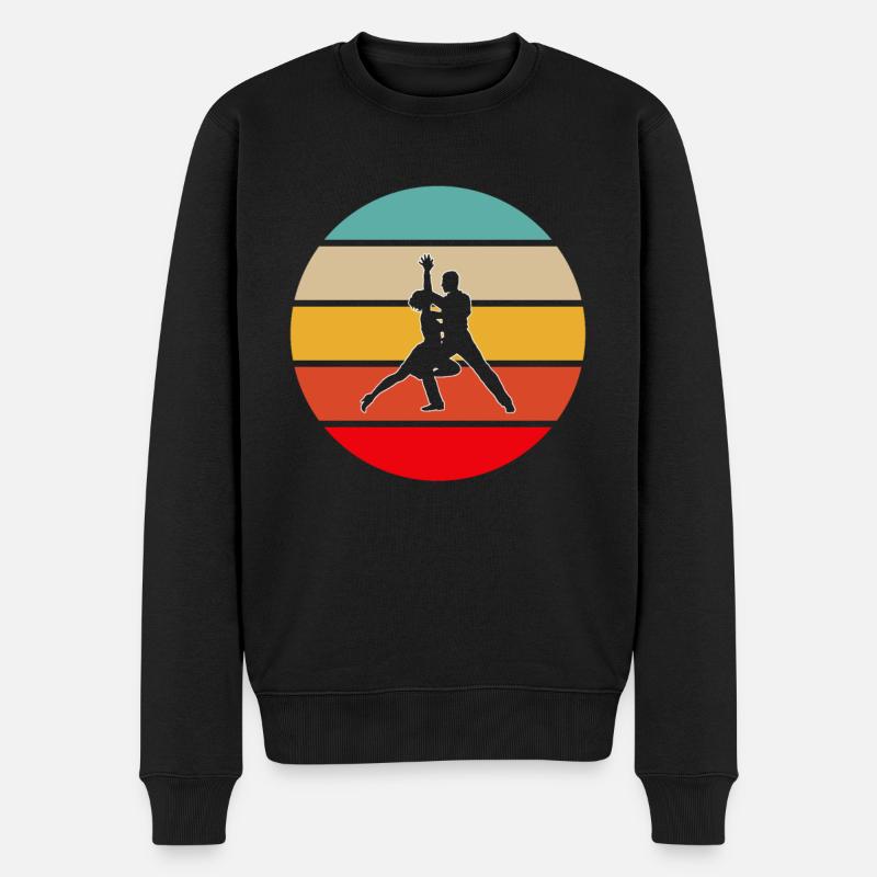 Danse Rétro - Pull Premium bio Homme - noir
