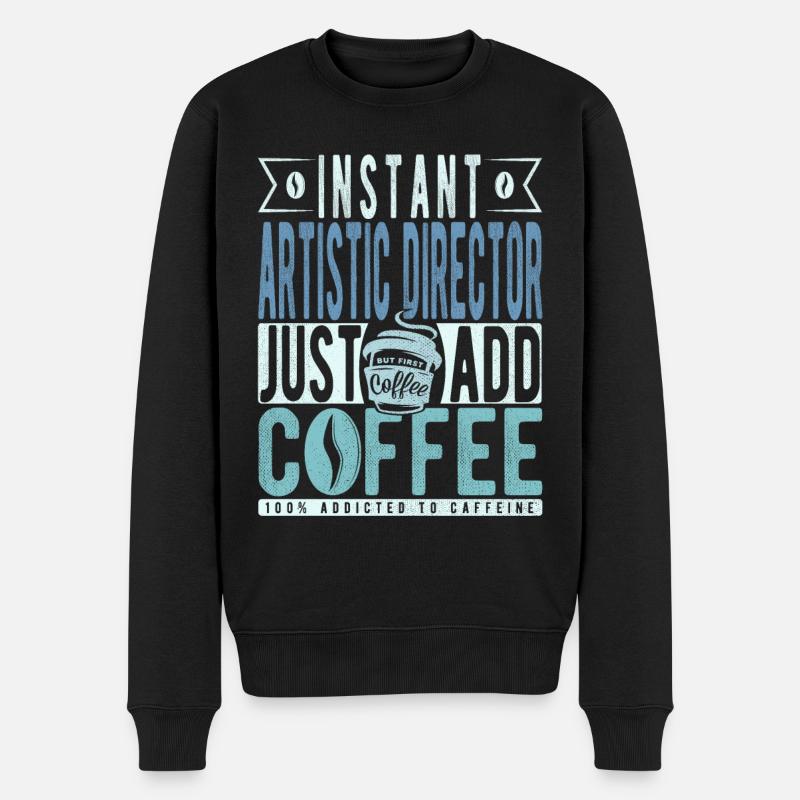 Dicton de café Buchalter - Pull Premium bio Homme - noir