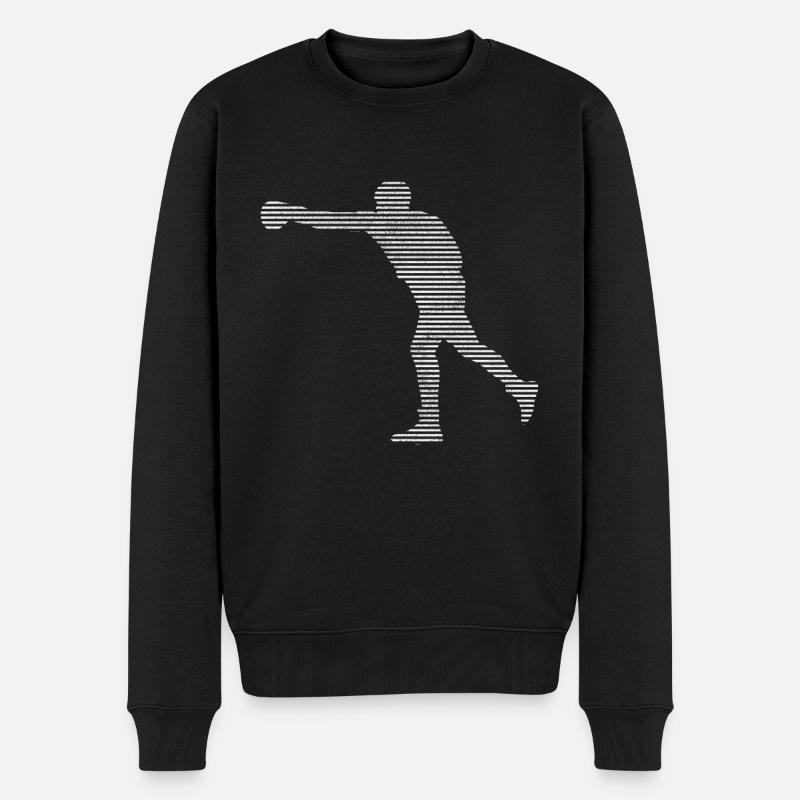 Boxe - Pull Premium bio Homme - noir