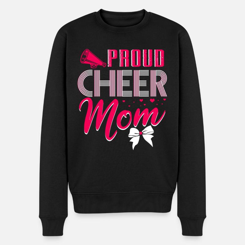 Mère pom-pom girl - Pull Premium bio Homme - noir
