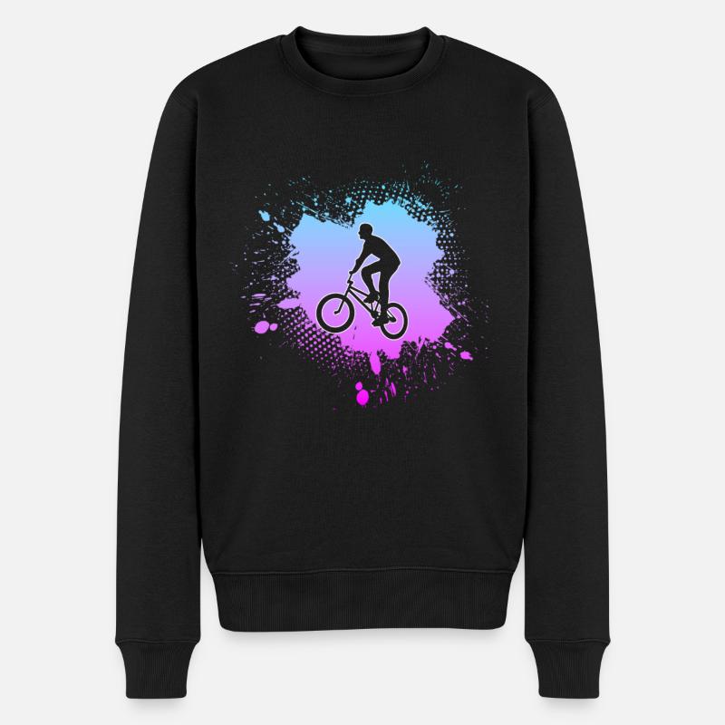 Le BMX - Pull Premium bio Homme - noir