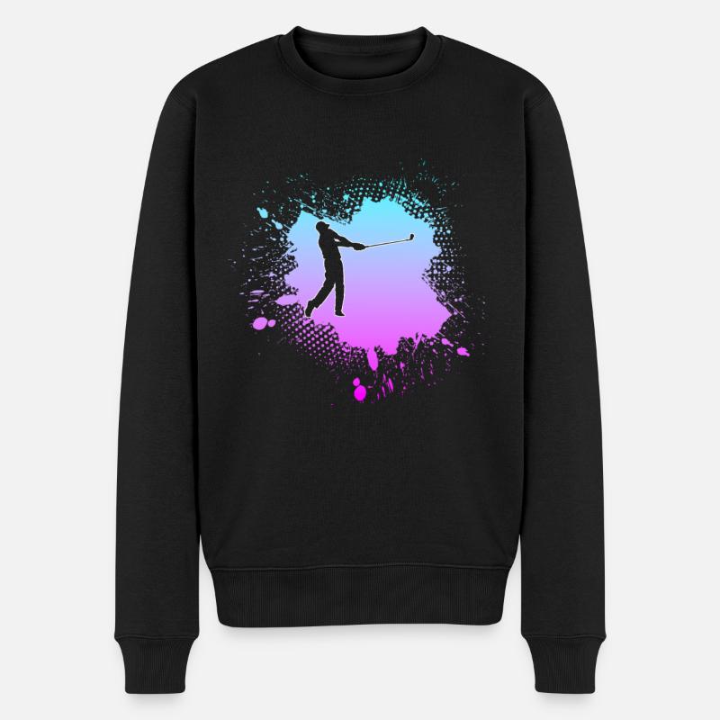 Golfe - Pull Premium bio Homme - noir