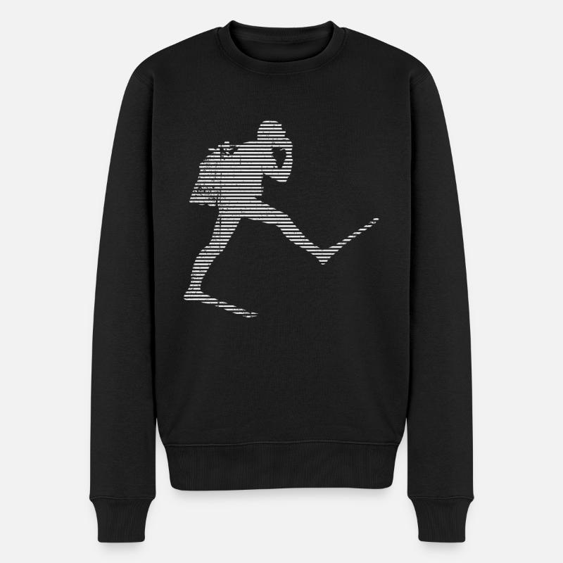 Tauchen - Männer Premium Bio Pullover - Schwarz