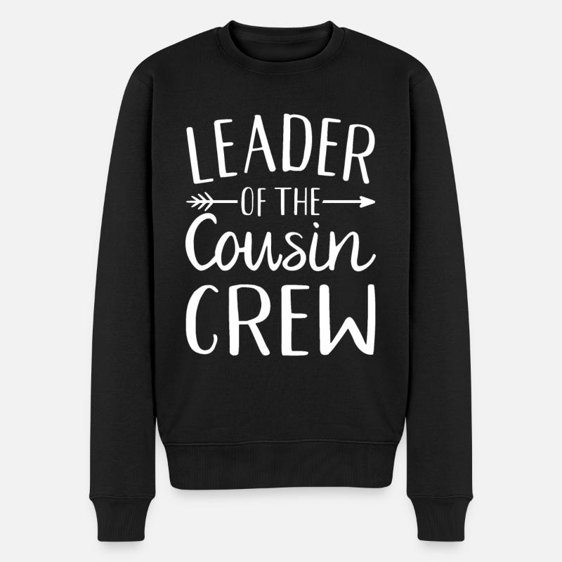Chef de l’équipage cousin - Pull Premium bio Homme - noir