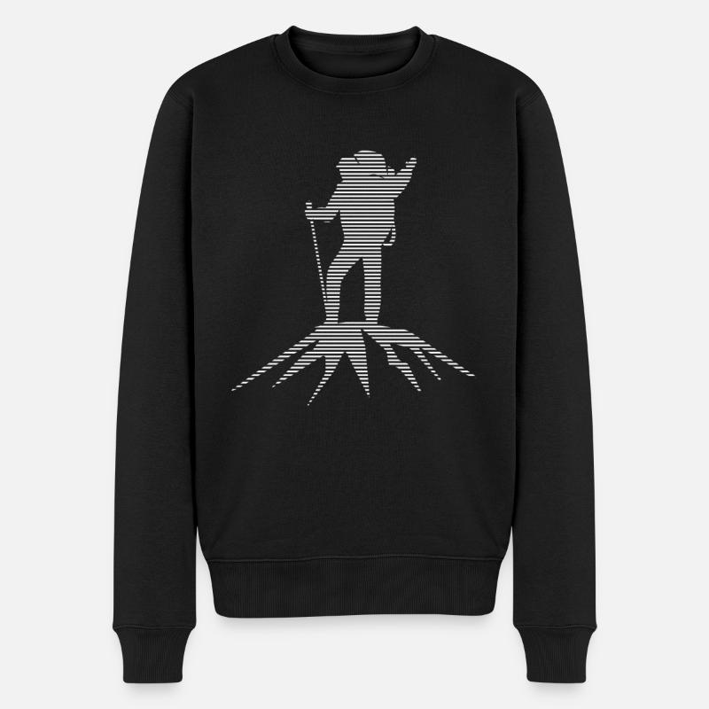 Alpinisme - Pull Premium bio Homme - noir