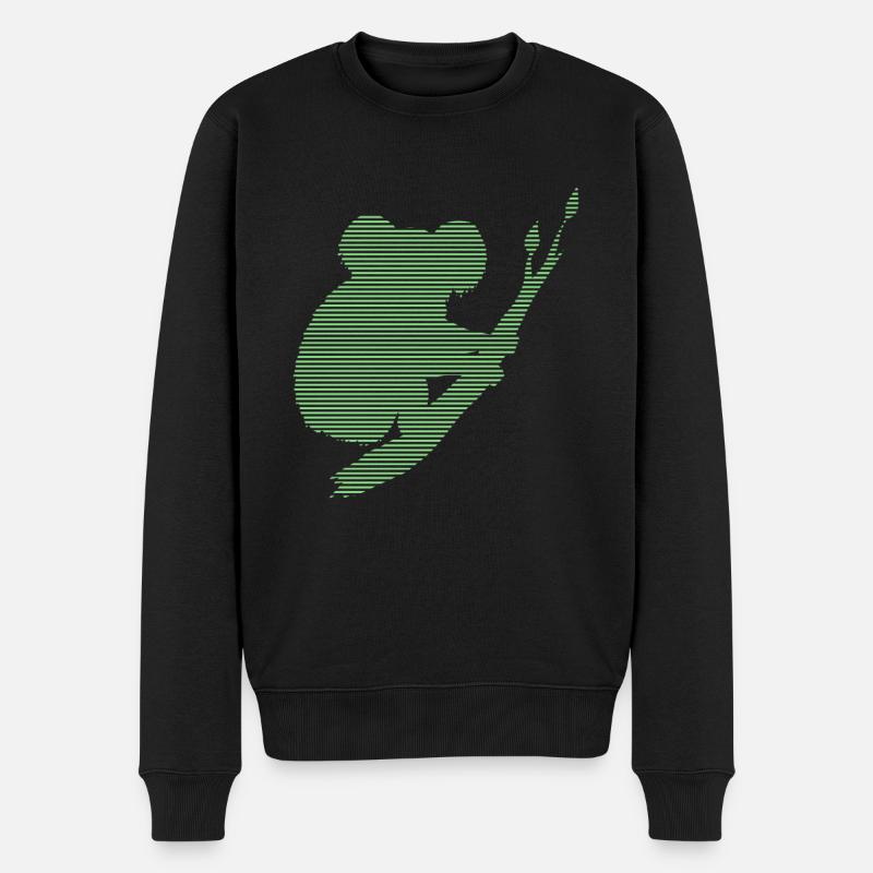 Koala - Pull Premium bio Homme - noir