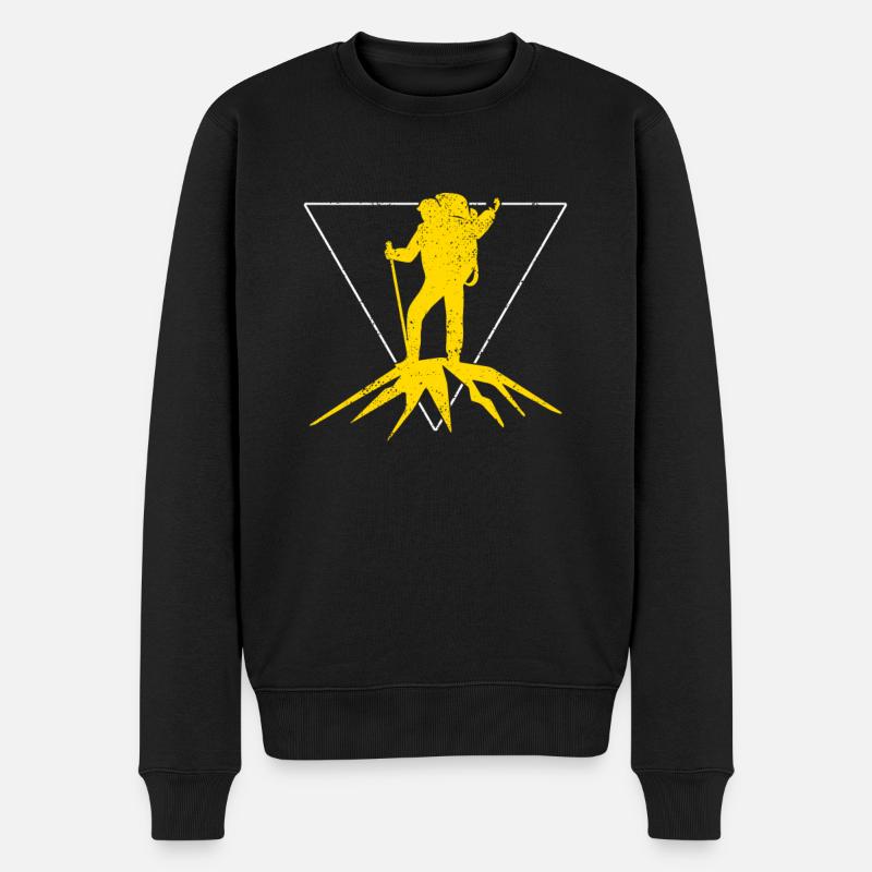 Alpinisme - Pull Premium bio Homme - noir
