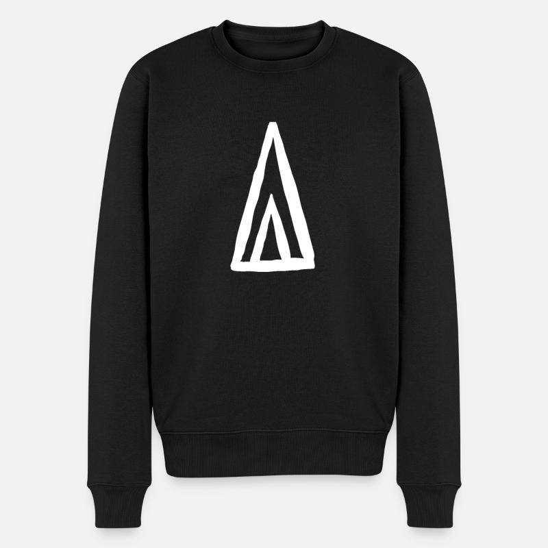 Egypte Ancien symbole donner - Pull Premium bio Homme - noir