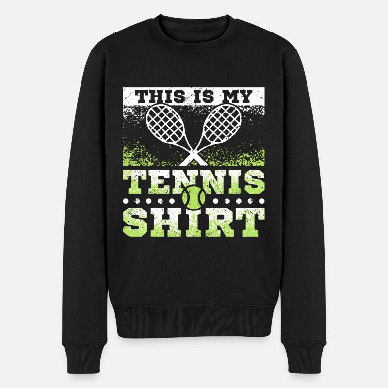 C’est mon tennis - Pull Premium bio Homme - noir