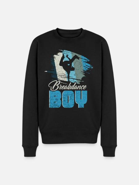 Breakdance Young Breakdancers Dancing - Men's Premium Organic Jumper - black