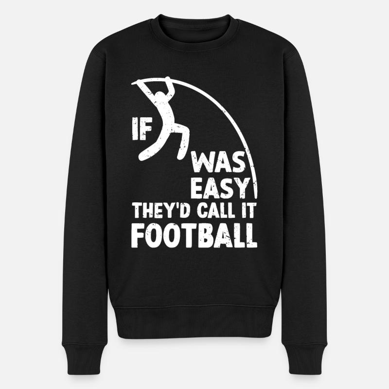 Perchiste perchiste Perchiste Athlétisme - Pull Premium bio Homme - noir