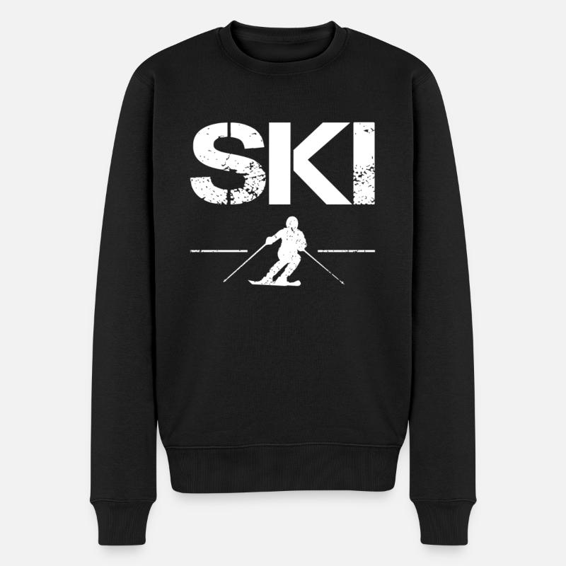 Ski - Pull Premium bio Homme - noir