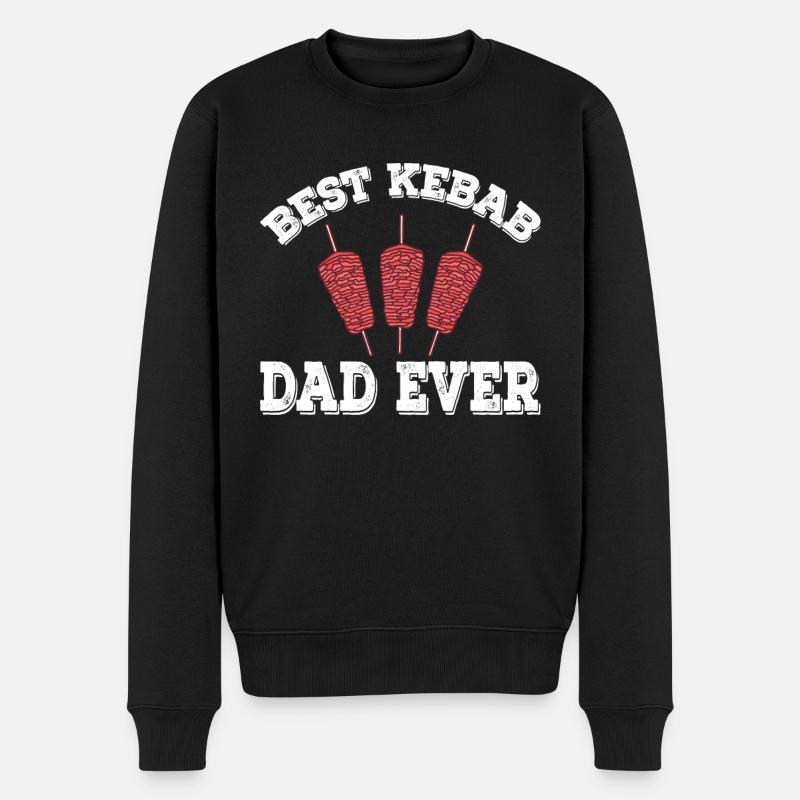 Meilleur Kebab Papa - Pull Premium bio Homme - noir