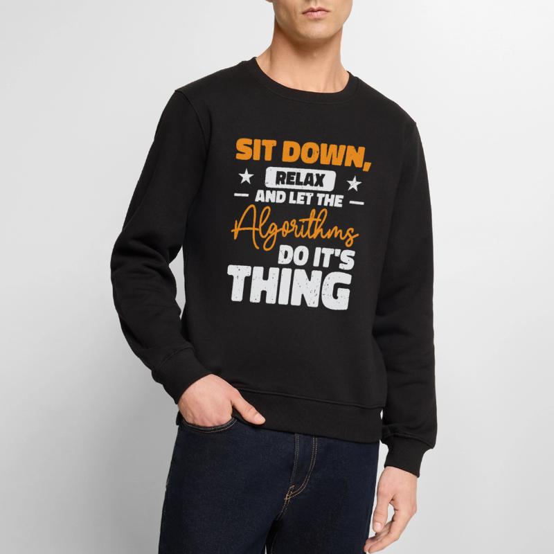 Computer Algorithmus Programmierer Künstliche Männer Premium Bio Pullover