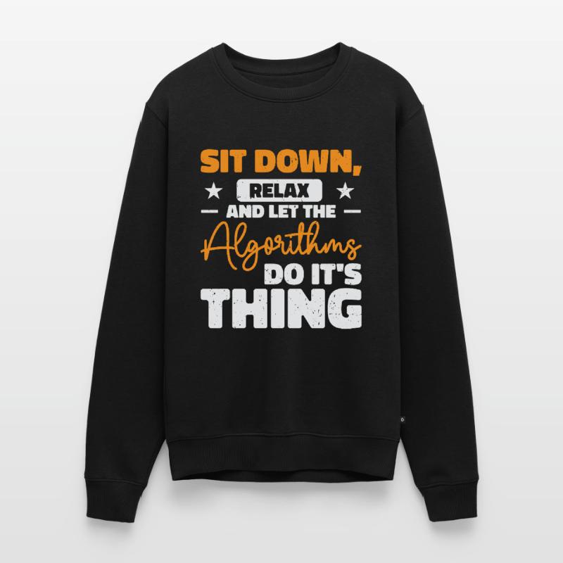 Computer Algorithmus Programmierer Künstliche Männer Premium Bio Pullover