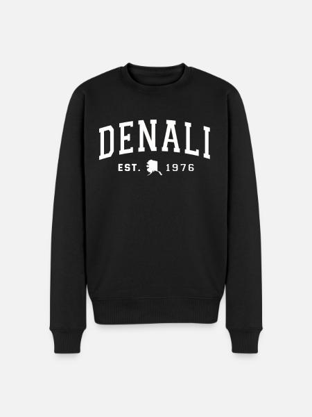 Alaska Tshirt Men Women Kids USA North Pole - Men's Premium Organic Jumper - black
