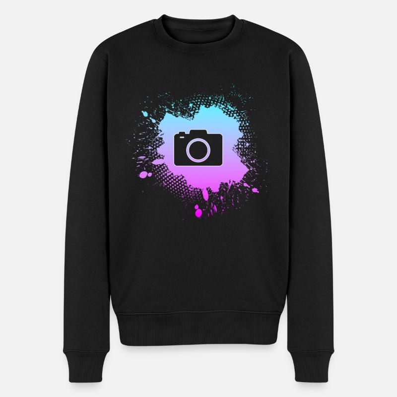 Photographie - Pull Premium bio Homme - noir