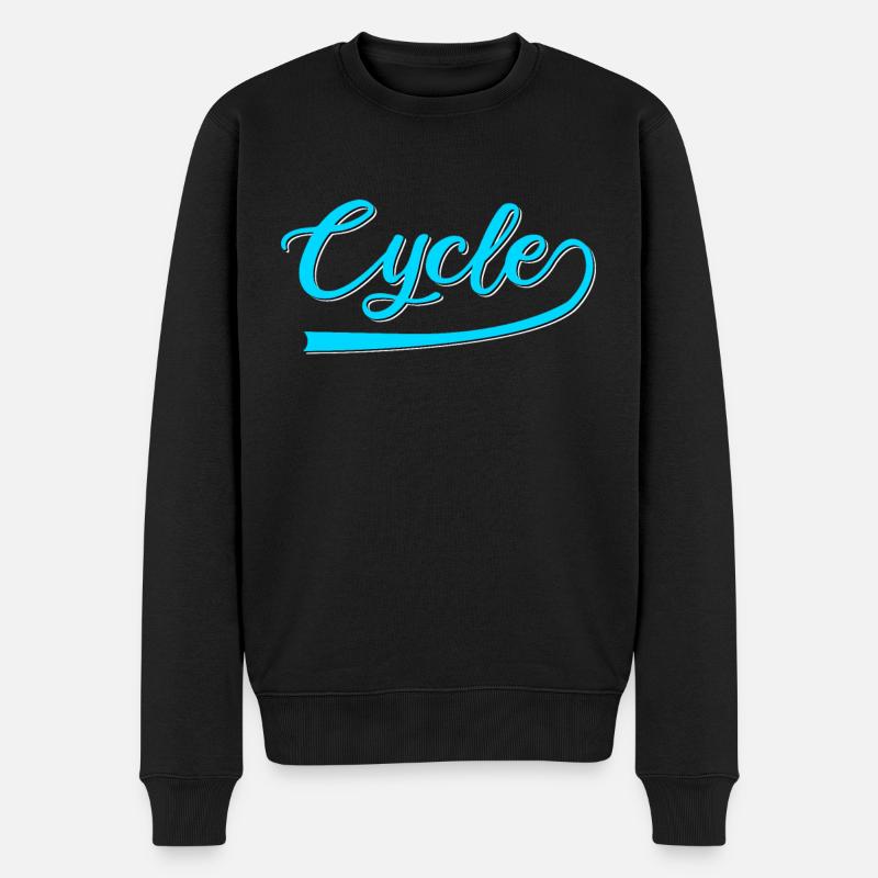 Bicyclette - Pull Premium bio Homme - noir