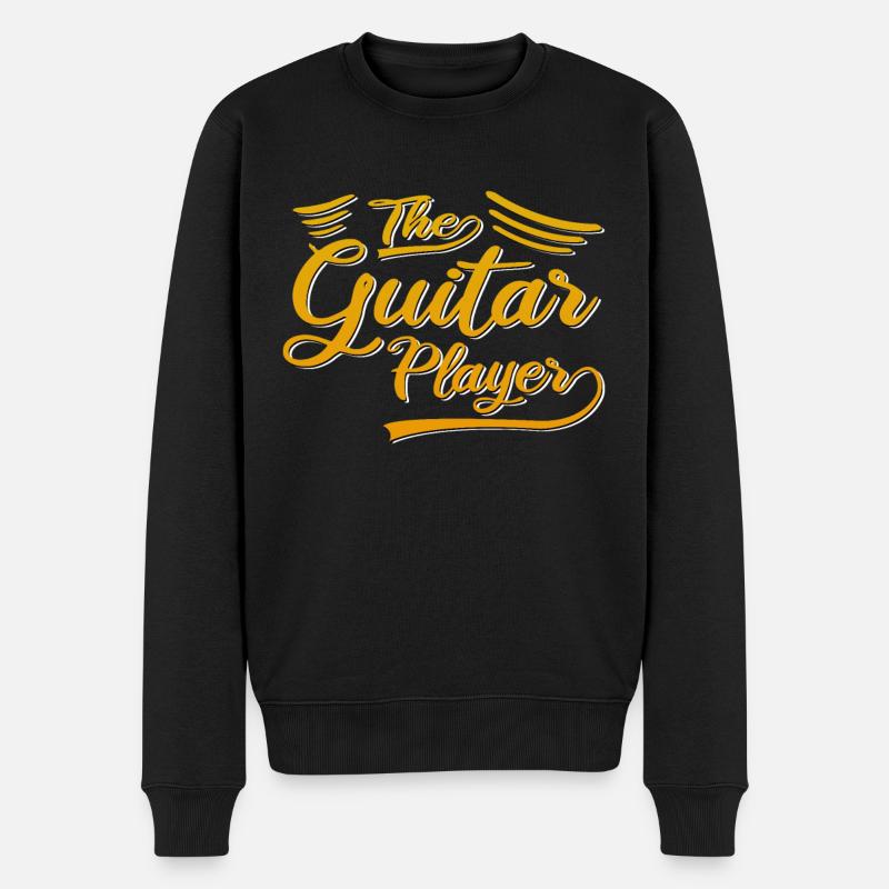 Le guitariste - Pull Premium bio Homme - noir