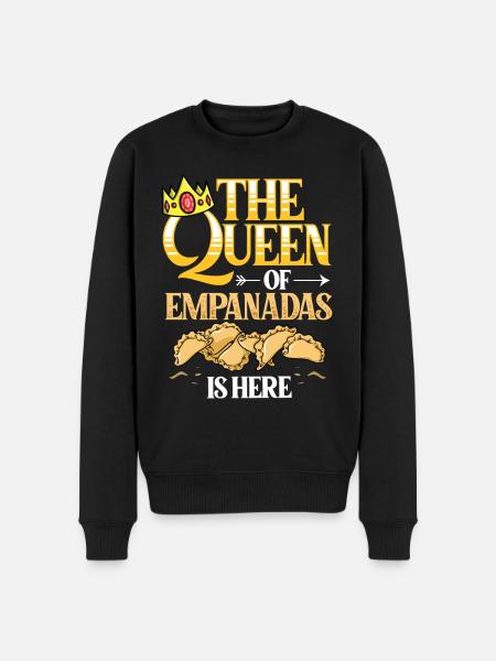 Empanada Argentina Dumpling Spain - Men's Premium Organic Jumper - black