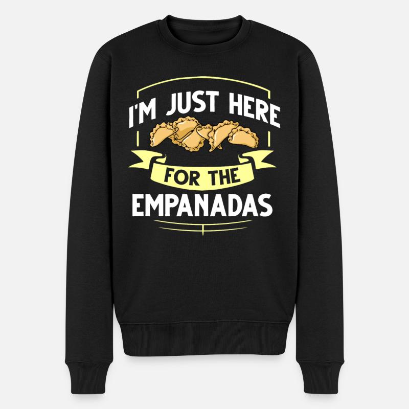Empanada Argentine Dumpling Espagne - Pull Premium bio Homme - noir