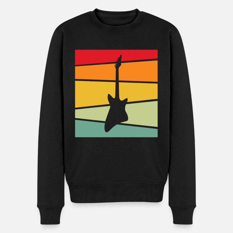 Rock Rétro - Pull Premium bio Homme - noir