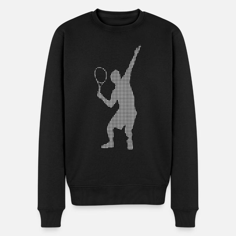 Tennis - Pull Premium bio Homme - noir