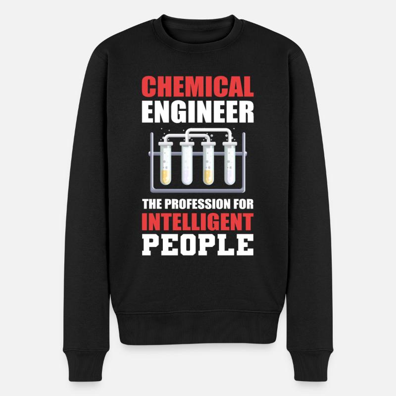Chemical Engineer Chemical Engineering - Männer Premium Bio Pullover - Schwarz