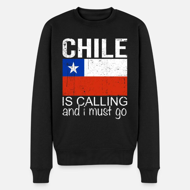 Citation Chili - Pull Premium bio Homme - noir