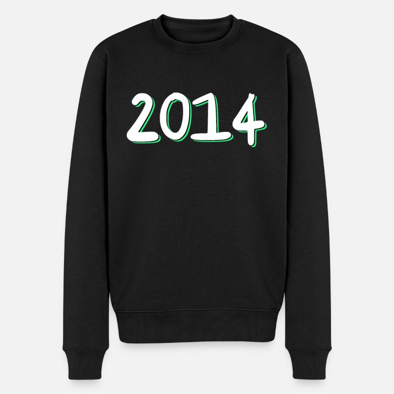 Anniversaire 2014 - Pull Premium bio Homme - noir