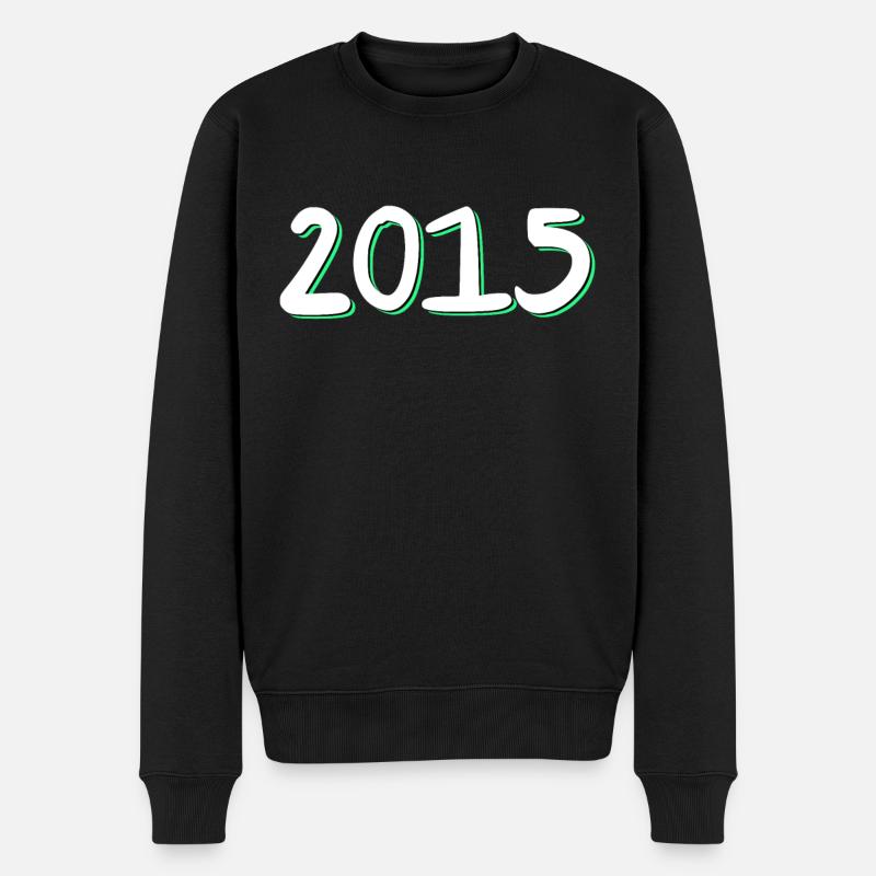 Anniversaire 2015 - Pull Premium bio Homme - noir