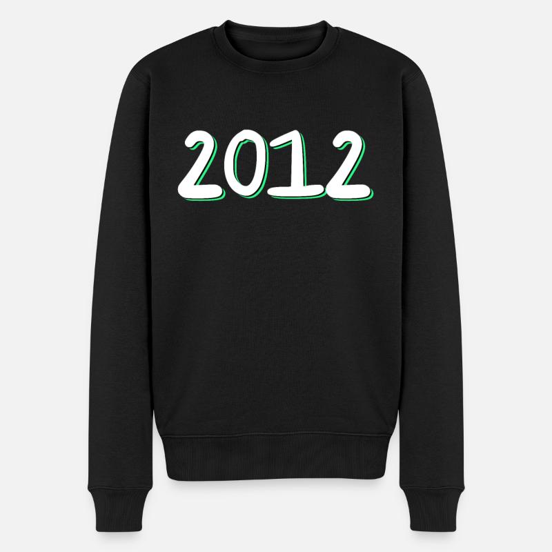 Anniversaire 2012 - Pull Premium bio Homme - noir