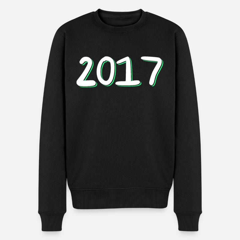 Anniversaire 2017 - Pull Premium bio Homme - noir