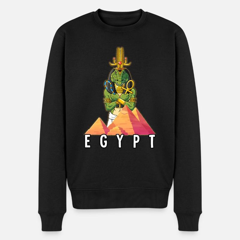 Egypte Subek Pharaon - Pull Premium bio Homme - noir
