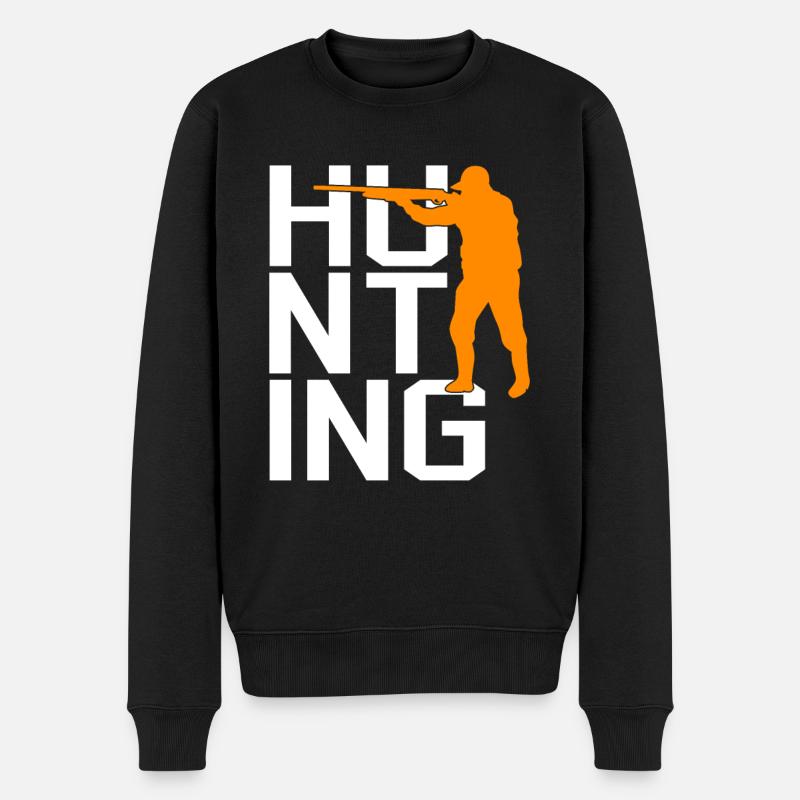 Chasser - Pull Premium bio Homme - noir