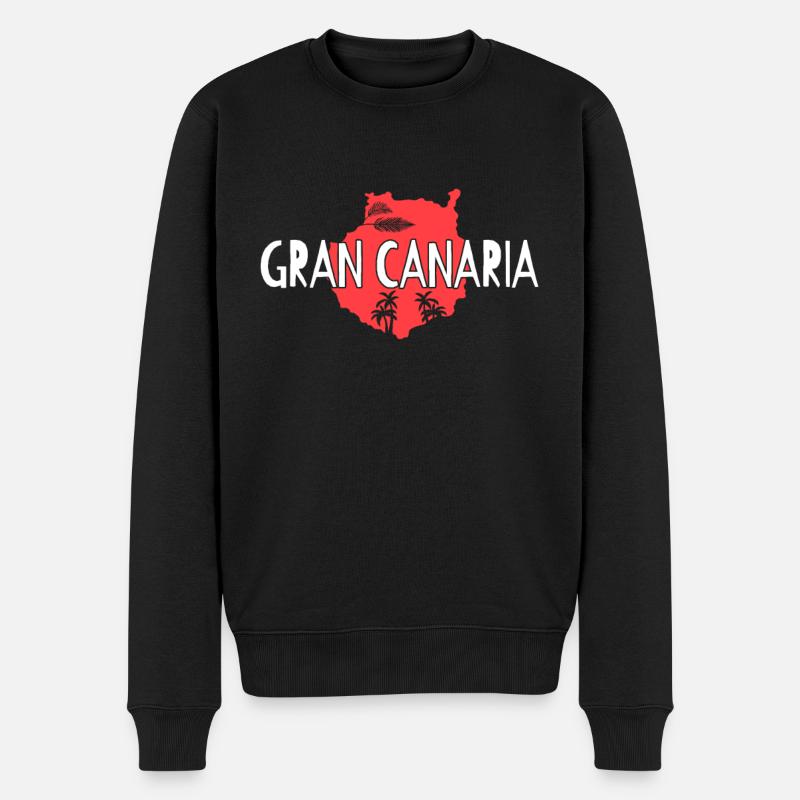 Grande Canarie - Pull Premium bio Homme - noir