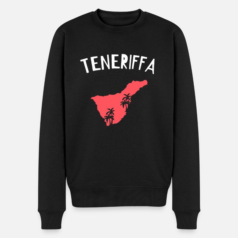 Ténérife - Pull Premium bio Homme - noir