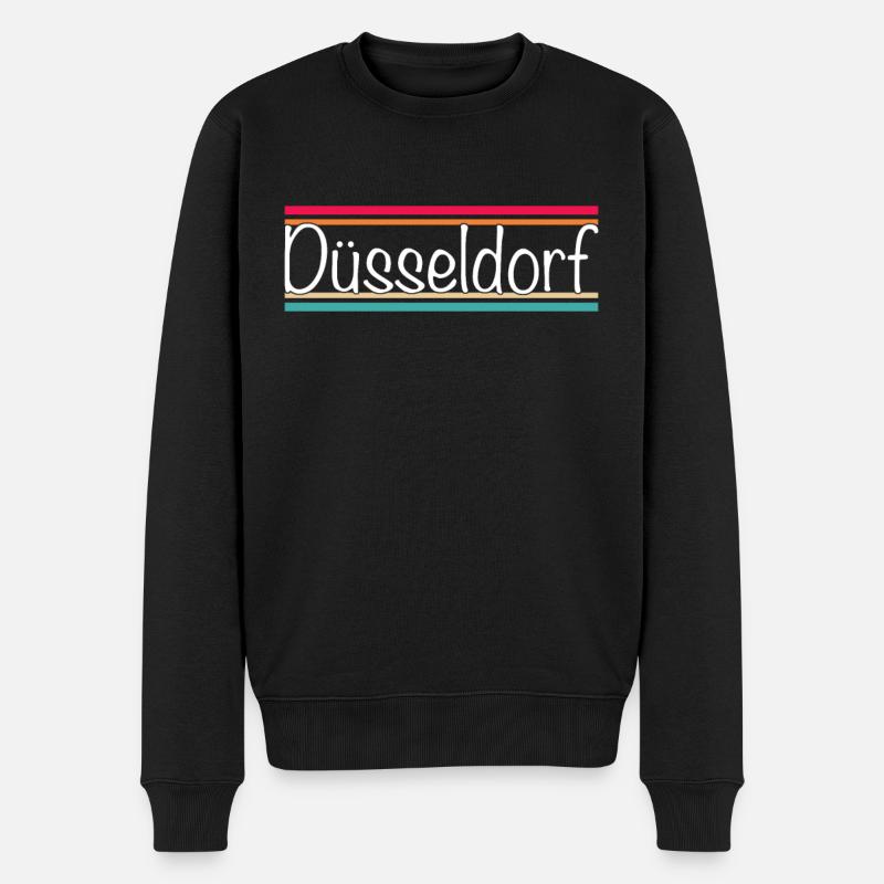 Dusseldorf - Pull Premium bio Homme - noir