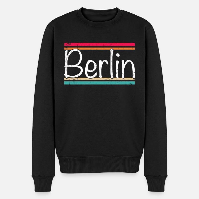 Berlin - Pull Premium bio Homme - noir