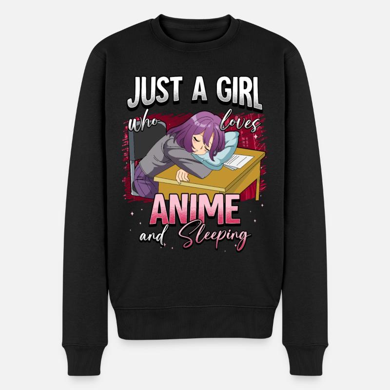 Anime Otaku Weeb - Pull Premium bio Homme - noir