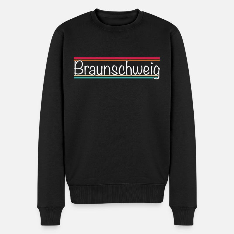 Braunschweig - Pull Premium bio Homme - noir