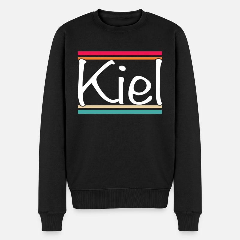 Quille - Pull Premium bio Homme - noir