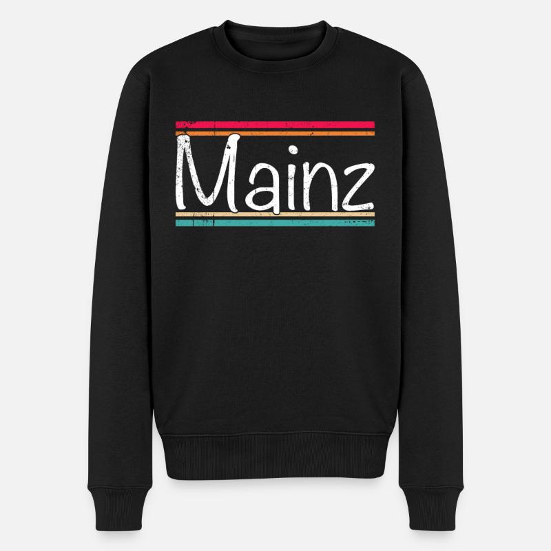 Mayence - Pull Premium bio Homme - noir