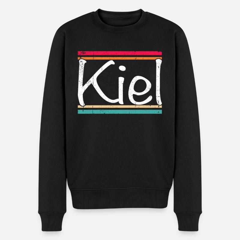 Quille - Pull Premium bio Homme - noir
