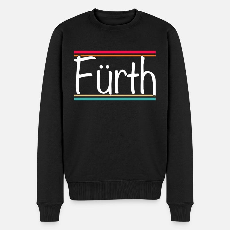 Fuerth - Pull Premium bio Homme - noir