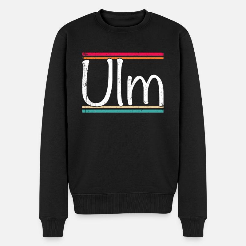 Ulm - Pull Premium bio Homme - noir