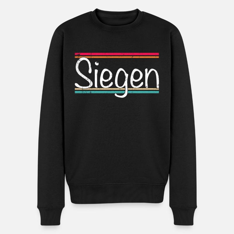 Gagner - Pull Premium bio Homme - noir