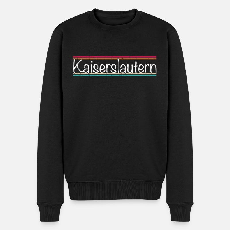 Kaiserslautern - Pull Premium bio Homme - noir