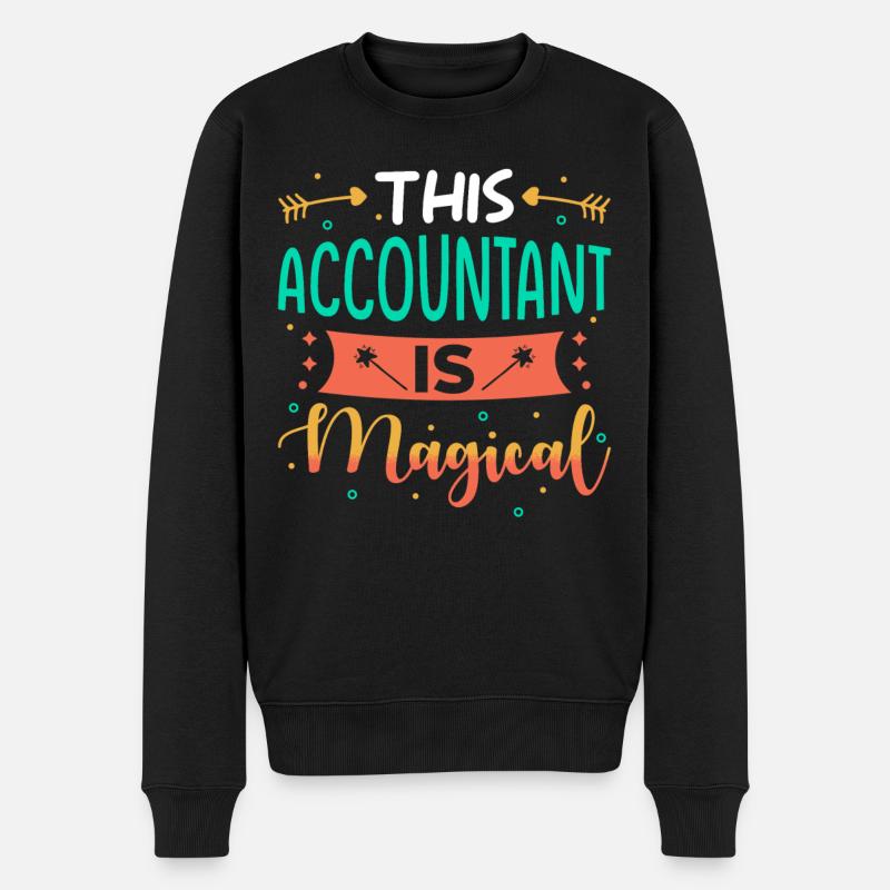 Cadeau comptable - Pull Premium bio Homme - noir